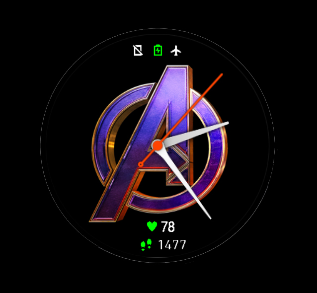 Amazfit Verge Avengers Analog Watch Faces